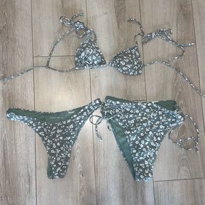 Abercrombie Bikini Set w/ 2 Bottom Styles! Barely worn. XS/S